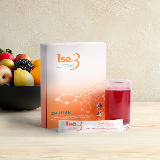 Picture of ISO.3 Hydrolysed Marine Collagen and Marine Elastin with Mixed Fruit Extract