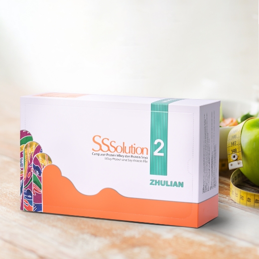 Picture of SSSOLUTION 2 Whey Protein and Soy Protein Mix - 28 sachets