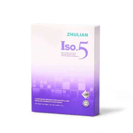 Picture of ISO.5 Mixed Psyllium Husk with Probiotic And Enzyme Blend Beverage