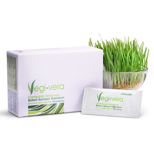 Picture of VEGI-VERA Botanical Beverage Mix Wheatgrass - 15 / 30 sachets