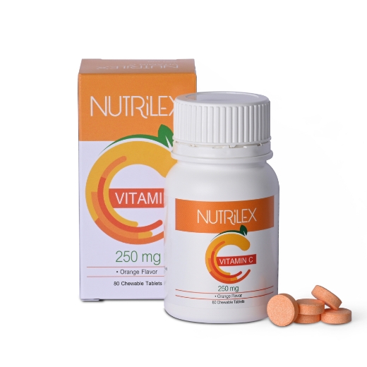 Picture of NUTRiLEX Vitamin C - 80 chewable tablets x 250 mg