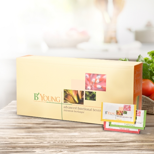 Picture of B'YOUNG Advanced Functional Beverage (Premium Standard) - 90 sachets