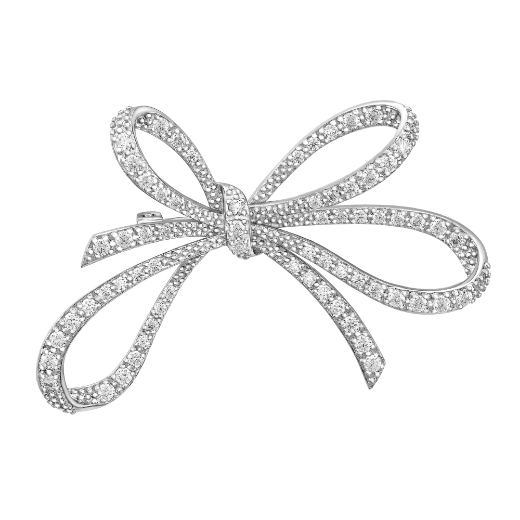 Large Double Bow Brooch