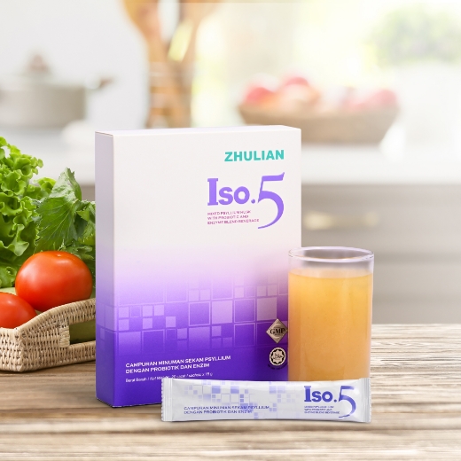 Picture of ISO.5 Mixed Psyllium Husk with Probiotic And Enzyme Blend Beverage