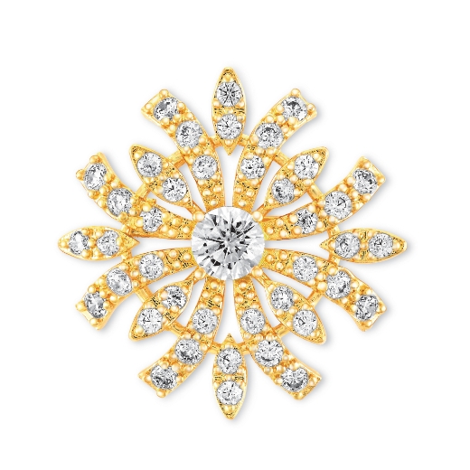 Petite Sunshine Brooch gold