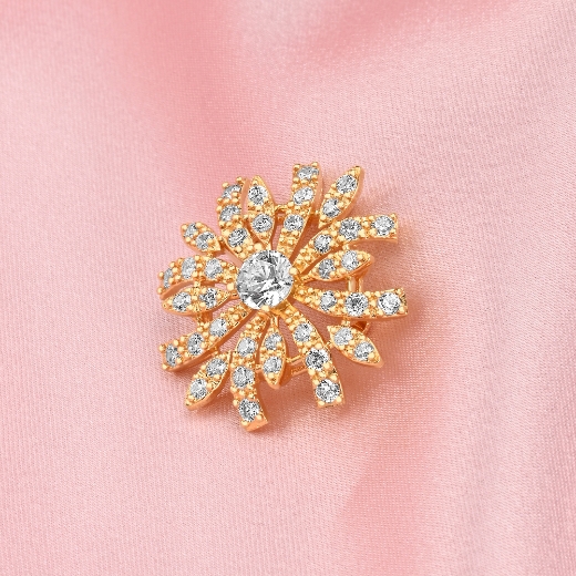 small sunshine brooch