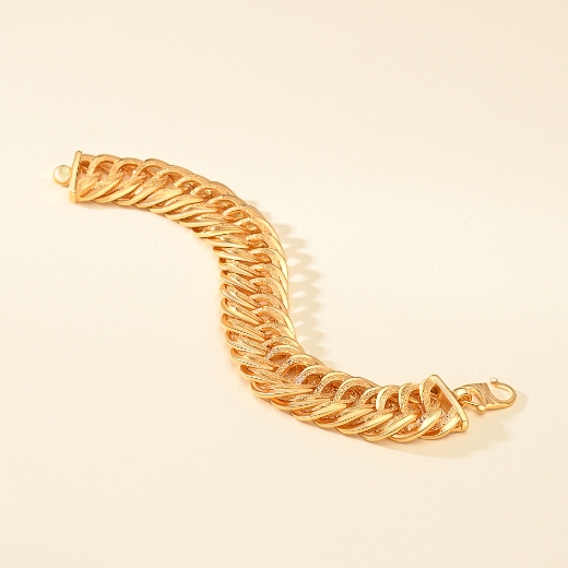 Bold Double Link Bracelet