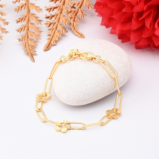 Gelang Dainty Flower Paperclip