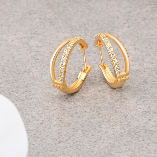 Open Hoop Earrings