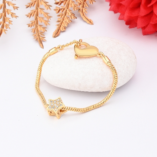 CZ Star Toggle Bracelet