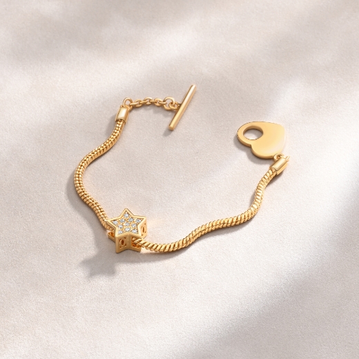 Star T-bar Bracelet