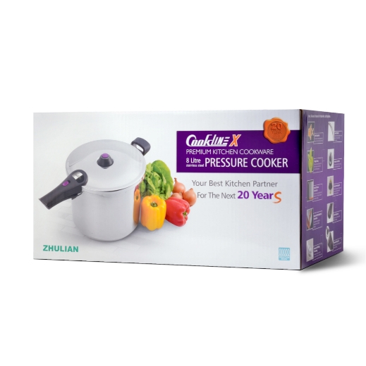 Picture of COOKLINE X Premium Kitchen Cookware 8 Litre Pressure Cooker