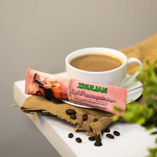 Picture of ZHULIAN Premix Coffee with Collagen & Kacip Fatimah (5 in 1) - 20 sticks