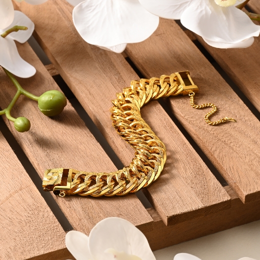 Bold Double Link Bracelet