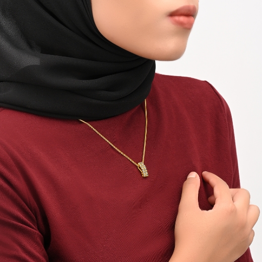 two bar necklace for women