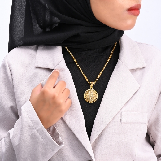 Vintage Half Ball Pendant for girls