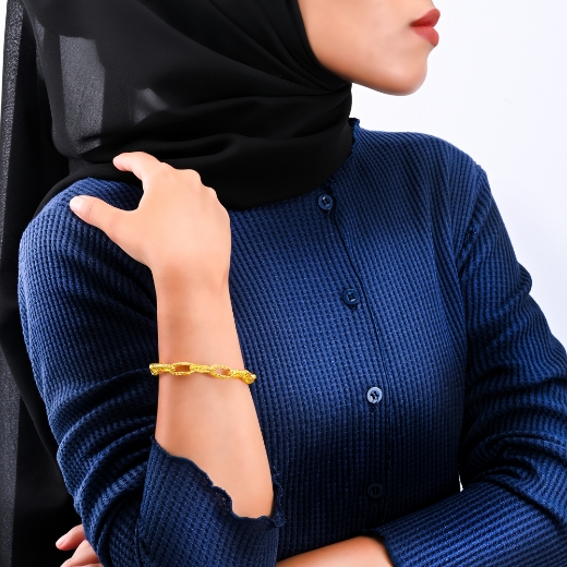 Love Paperclip Bracelet for women