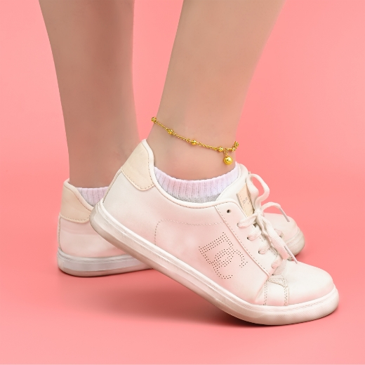 bead anklet for women