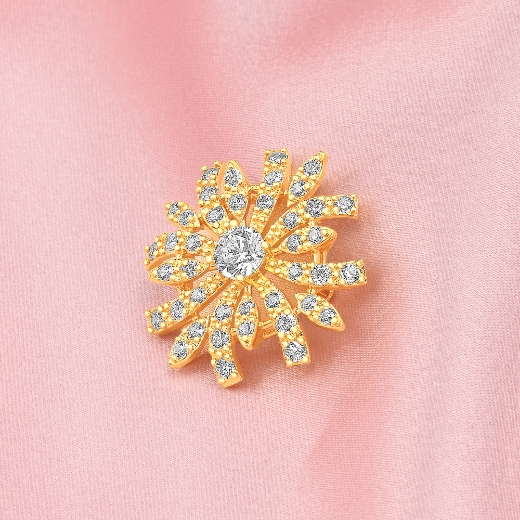 small sunshine brooch