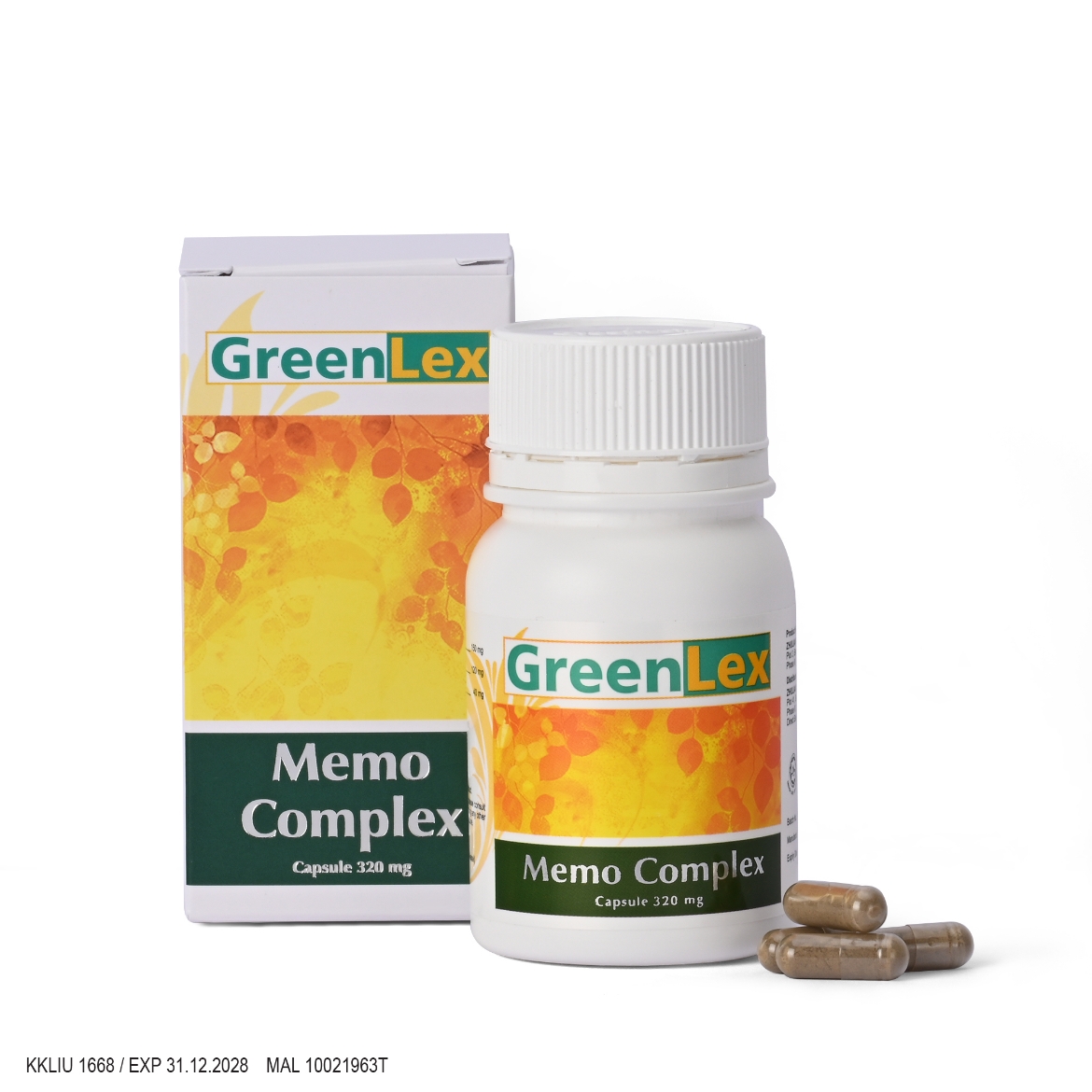 Picture of GreenLex Memo Complex - 60 veg cap
