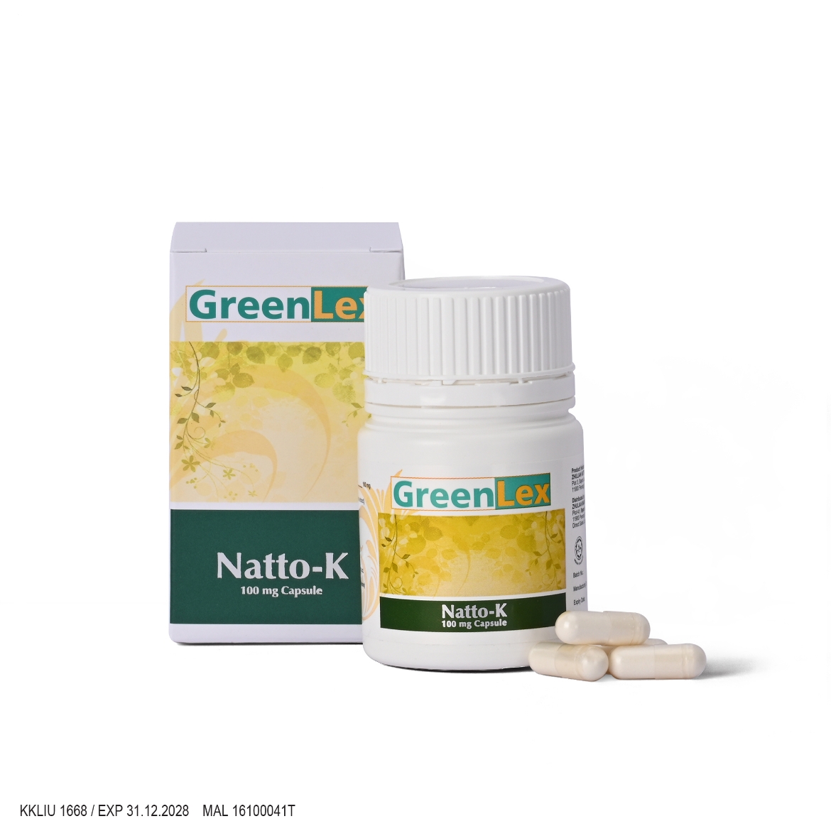Picture of GreenLex Natto-K - 30 veg cap