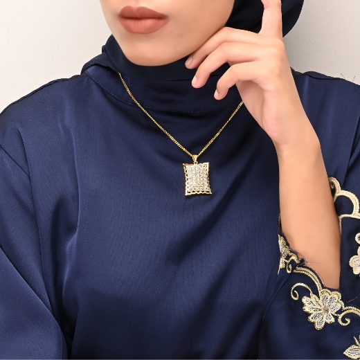 Medium Rectangle Pendant for girls