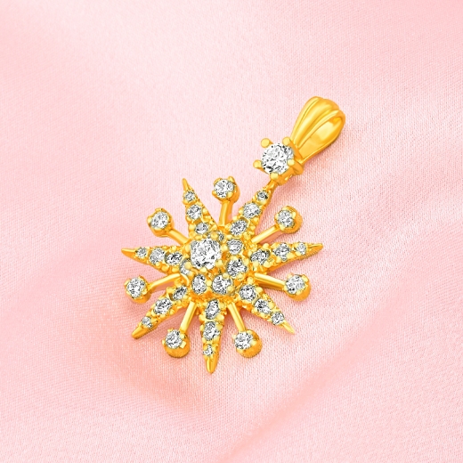 large starburst pendant