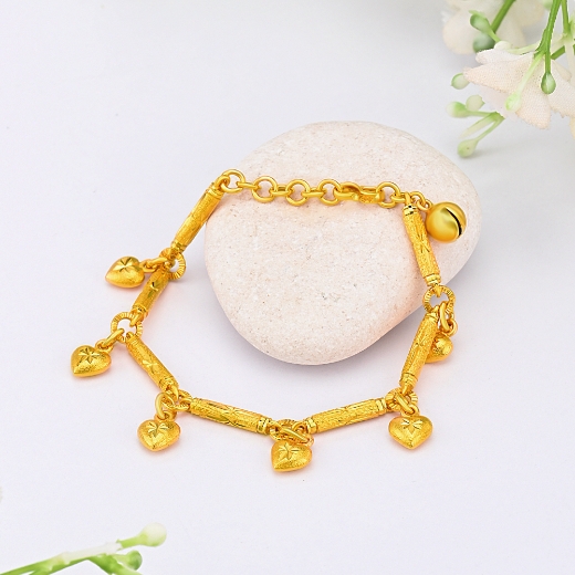 mini heart bracelet