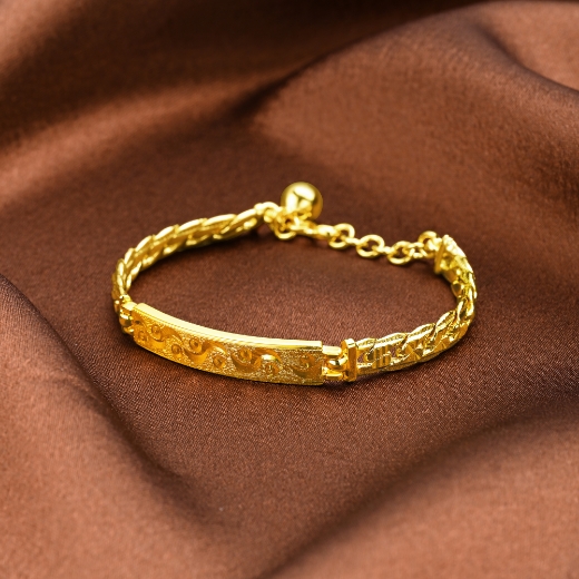 gold plated bracelet for girl