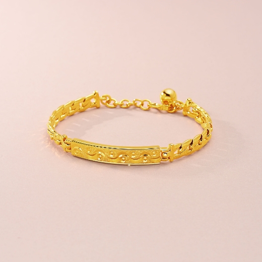 kid gold plated bracelet