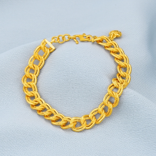 kid double link bracelet