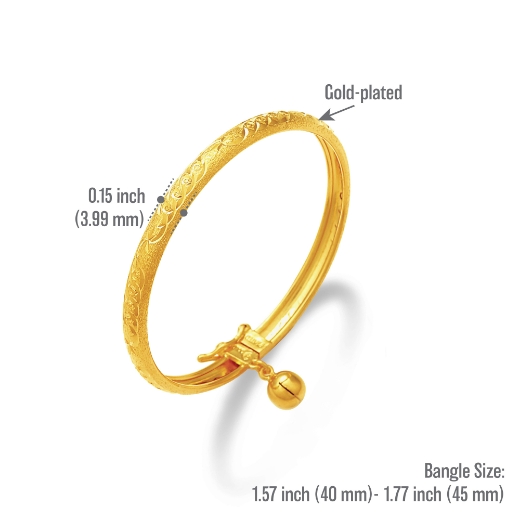 spiral bangle measurement
