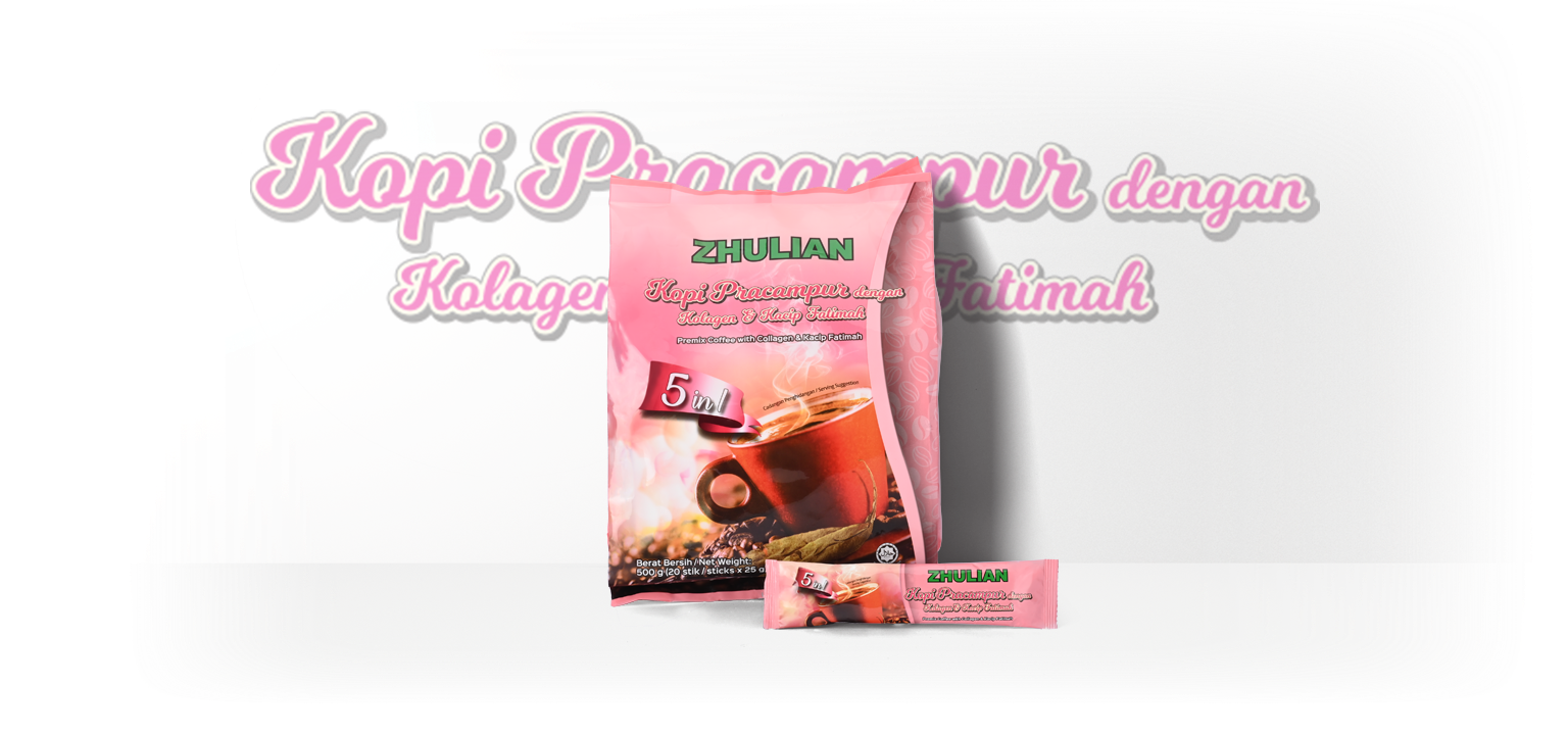 Zhulian Premix Coffee Kacip Fatimah