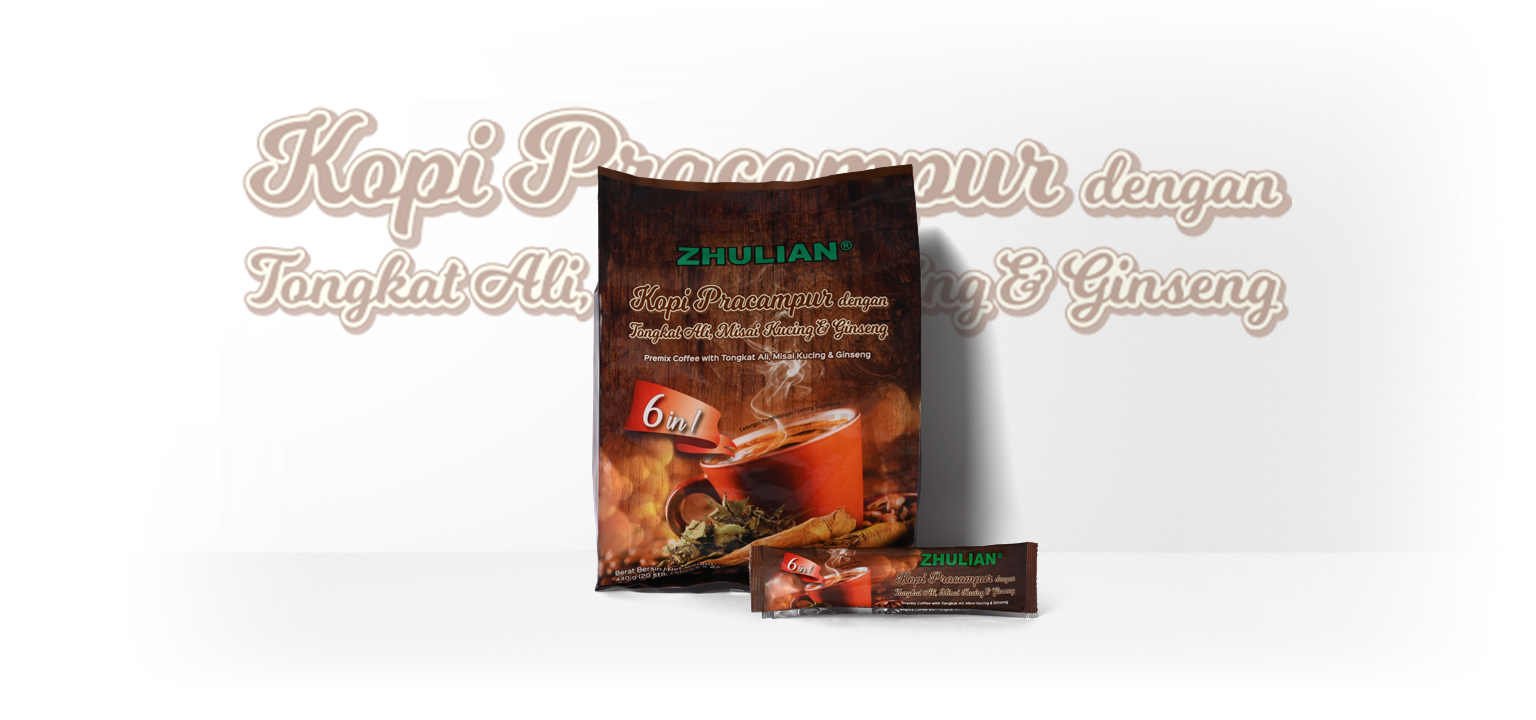 Zhulian Premix Coffee Tongkat Ali